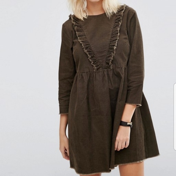 asos corduroy dress